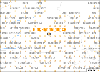 map of Kirchenreinbach