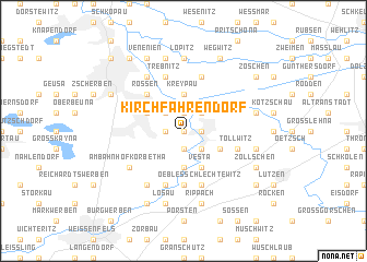 map of Kirchfährendorf