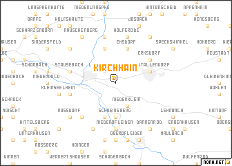 map of Kirchhain