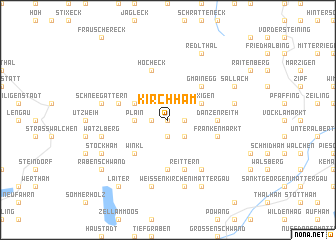 map of Kirchham