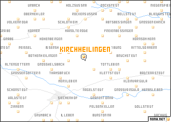 map of Kirchheilingen