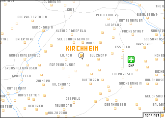 map of Kirchheim