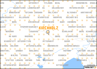 map of Kirchholz