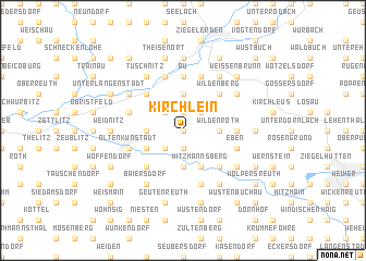 map of Kirchlein