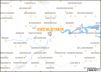 map of Kirchlotheim