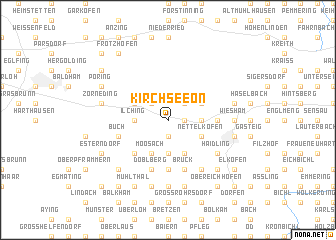 map of Kirchseeon