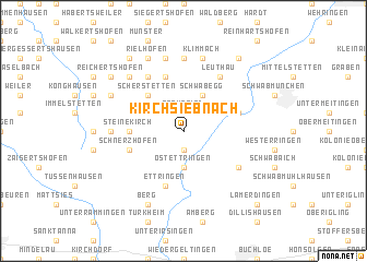 map of Kirch Siebnach