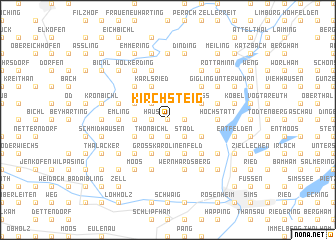 map of Kirchsteig