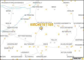 map of Kirchstetten