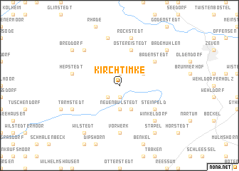 map of Kirchtimke