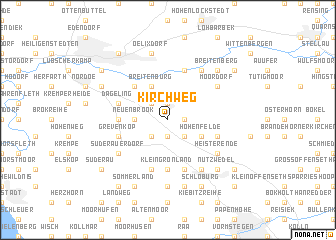 map of Kirchweg