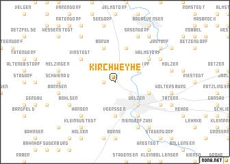 map of Kirchweyhe