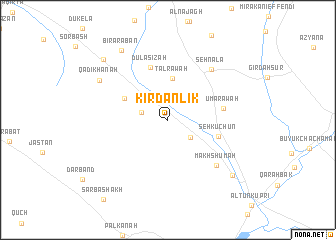 map of Kird Anlik