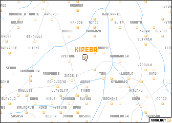 map of Kireba