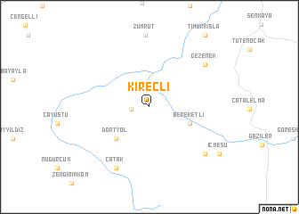 map of Kireçli