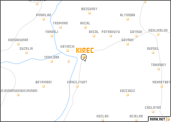 map of Kireç