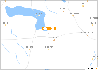 map of Kirékir