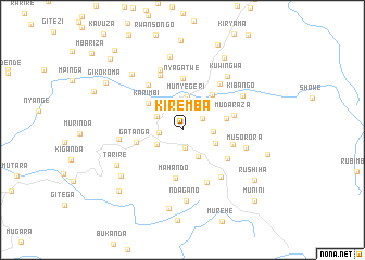 map of Kiremba