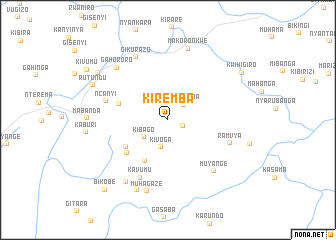 map of Kiremba