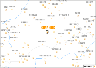 map of Kiremba