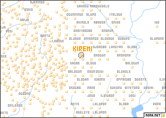 map of Kiremi