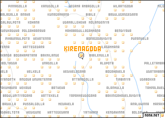 map of Kirenagoda