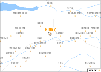 map of Kirey