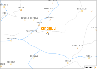 map of Kırgülü