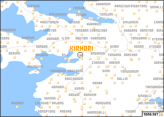 map of Kirho-ri