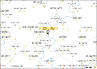 map of Kirhŭng-ni