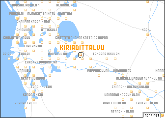 map of Kiriadittalvu