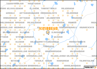 map of Kiribbewa