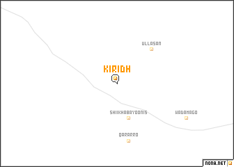 map of Kiridh