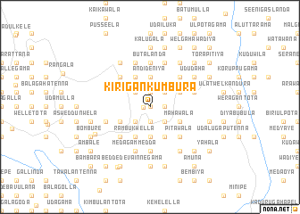 map of Kirigankumbura