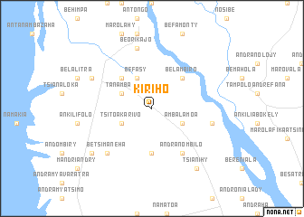 map of Kiriho