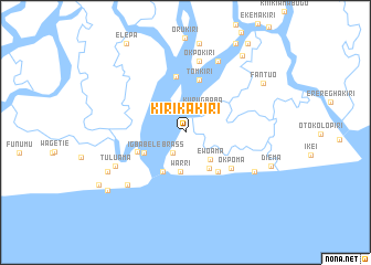 map of Kirikakiri