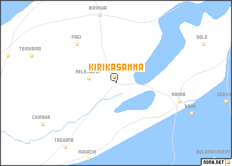 map of Kiri Kasamma