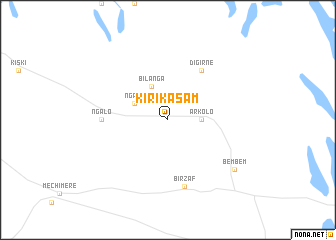 map of Kirikasam