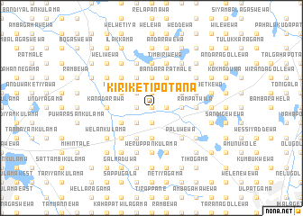 map of Kiriketipotana