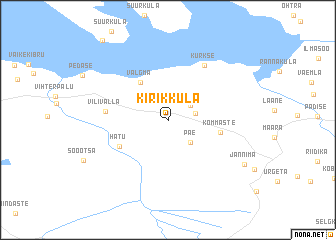 map of Kirikküla