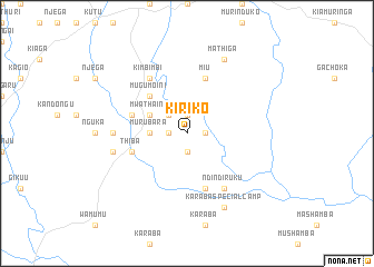 map of Kiriko