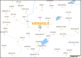 map of Kirikuküla