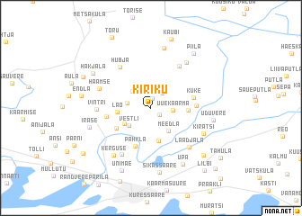 map of Kiriku