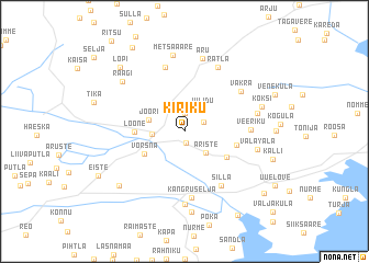 map of Kiriku