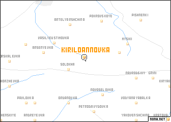 map of Kirilo-Annovka