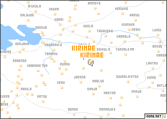 map of Kirimäe