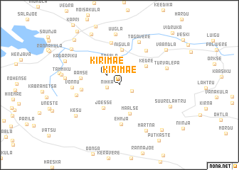 map of Kirimäe