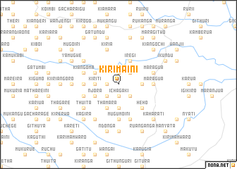 map of Kirimaini