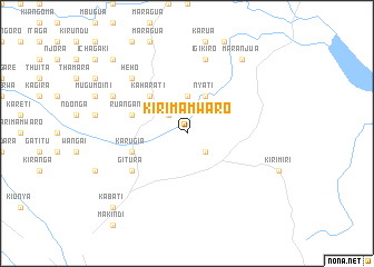 map of Kirimamwaro