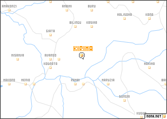 map of Kirima